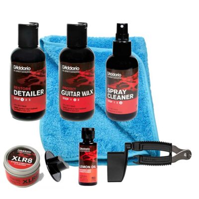 חבילת טיפוח פרימיום לגיטרה בס - Premium Bass Guitar Maintenance Kit