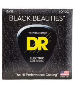 מיתרים לגיטרה בס די.אר - 40-100 - DR BKB-40 Black Beauty