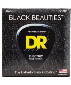 מיתרים לגיטרה בס די.אר - 50-110 - DR BKB-50 Black Beauty