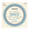 מיתרים לבנג'ו דדריו - 9-20 - Daddario EJ69B 5-String Banjo Phosphor Bronze Custom Light