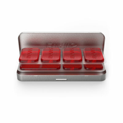 ⁦7 מדבקות ג'ל לשליטה באובר טון תופים אוונס - Evans EQ PODS Drum Damper Gels⁩ – תמונה ⁦3⁩