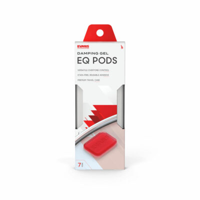 ⁦7 מדבקות ג'ל לשליטה באובר טון תופים אוונס - Evans EQ PODS Drum Damper Gels⁩ – תמונה ⁦4⁩