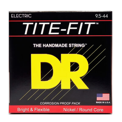 מיתרים לגיטרה חשמלית די.אר - 9.5-44 - DR HT-9.5 Tite Fit - Nickel / Round Core