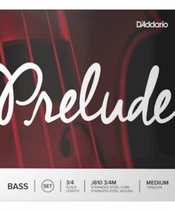 מיתרים לקונטרבס דדריו - Daddario Prelude BASS String Set J610 3/4M