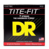 מיתרים לגיטרה 7 חשמלית די.אר - 9-52 - DR LT7-9 Tite Fit 7-String - Nickel / Round Core