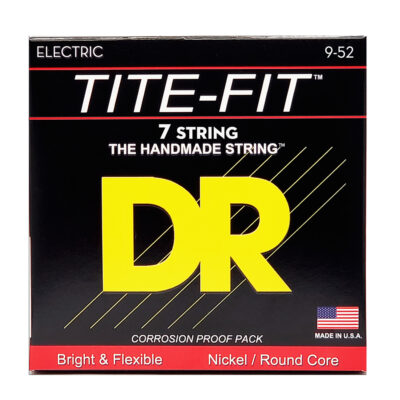 מיתרים לגיטרה 7 חשמלית די.אר - 9-52 - DR LT7-9 Tite Fit 7-String - Nickel / Round Core