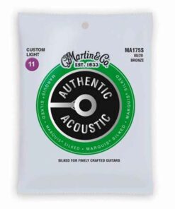 מיתרים לגיטרה אקוסטית מרטין - Martin 80/20 Bronze Silked MA175S 11-52