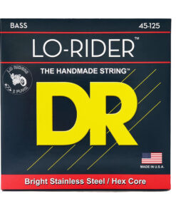 מיתרים לגיטרה בס 5 מיתרים די.אר - 45-125 - DR MH5-45 Lo-Rider 5String