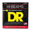 מיתרים לגיטרה בס 6 מיתרים די.אר - 30-130 -  DR MR6-130 Hi-Beam Bass Medium Bright Stainless Steel 6String