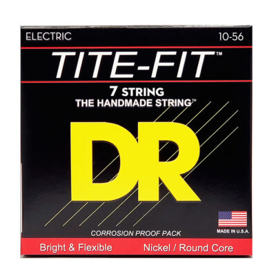 מיתרים לגיטרה 7 חשמלית די.אר - 10-56 - DR MT7-10 Tite Fit 7-String - Nickel / Round Core
