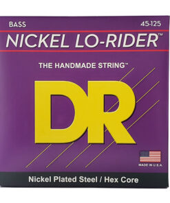 מיתרים לגיטרה בס 5 מיתרים די.אר - 45-125 - DR NMH5-45 Nickel Lo-Rider 5String