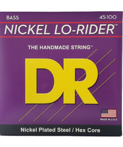 מיתרים לגיטרה בס די.אר - 45-100 - DR NMLH-45 Nickel Lo-Rider Bass