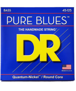 מיתרים לגיטרה בס 5 מיתרים די.אר - 45-125 - DR PB5-45 Pure Blues Quantum Nickel 5Strings