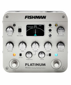 פרה-אמפ אנלוגי ו-DI לגיטרה אקוסטית - FISHMAN PLATINUM PRO EQ Analog PreAmplification + DI
