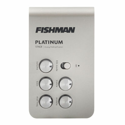 פרה-אמפ אנלוגי ו-DI לגיטרה אקוסטית - FISHMAN PLATINUM Stage Analog PreAmplification + DI