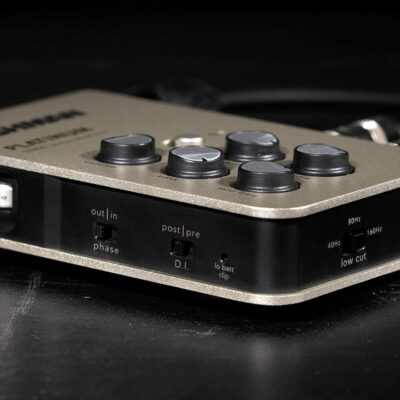 ⁦פרה-אמפ אנלוגי ו-DI לגיטרה אקוסטית - FISHMAN PLATINUM Stage Analog PreAmplification + DI⁩ – תמונה ⁦7⁩