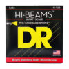 מיתרים לגיטרה בס די.אר - 45-105 - DR SMR-45 Hi-Beam Short Scale Bass Bright Stainless Steel