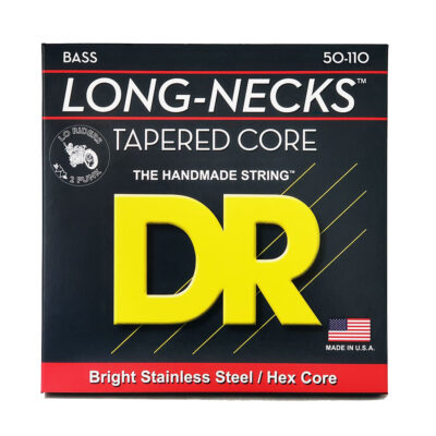 מיתרים לגיטרה בס די.אר - 50-110 - DR TEH-50 Long Necks Tapered