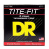 מיתרים לגיטרה 8 חשמלית די.אר - 10-75 - DR TF8-10 Tite Fit 8-String - Nickel / Round Core
