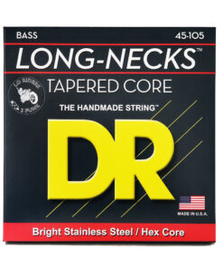 מיתרים לגיטרה בס די.אר - 45-105 - DR TMH-45 Long Necks Tapered
