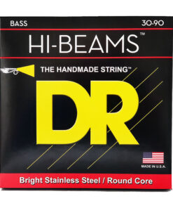 מיתרים לגיטרה בס די.אר - 30-90 - DR XLR-30 Hi-Beam Bass Bright Stainless Steel