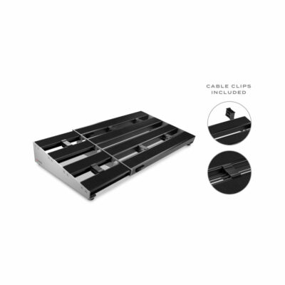 ⁦פדלבורד מתכוונן - D'Addario PW-XPNDPB-02 XPND PEDALBOARDS Expanding Double Row⁩ – תמונה ⁦4⁩