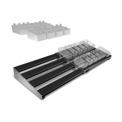 ⁦פדלבורד מתכוונן - D'Addario PW-XPNDPB-02 XPND PEDALBOARDS Expanding Double Row⁩ – תמונה ⁦5⁩