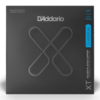 מיתרים לגיטרה קלאסית דדריו - Daddario XTC46FF Silver Plated Copper Hard Tension