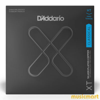 מיתרים לגיטרה קלאסית דדריו - Daddario XTC46TT Silver Plated Copper Hard Tension