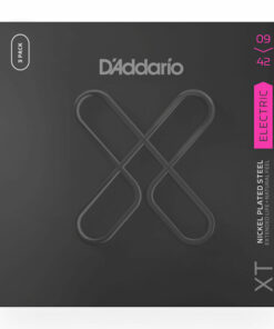 3 סטים מיתרים לגיטרה חשמלית דדריו - 09-42 - Daddario XTE0942-3P Coated Nickel Wound 3Pack