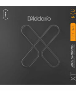 3 סטים מיתרים לגיטרה חשמלית דדריו - 10-46 - Daddario XTE1046-3P Coated Nickel Wound 3Pack