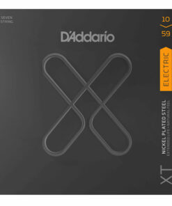 מיתרים לגיטרה חשמלית דדריו 7 מיתרים - 10-59 - D'Addario XTE1059 Coated Nickel Wound