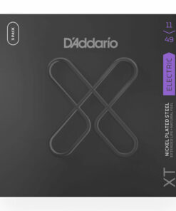 3 סטים מיתרים לגיטרה חשמלית דדריו - 11-49 - Daddario XTE1149-3P Coated Nickel Wound 3Pack