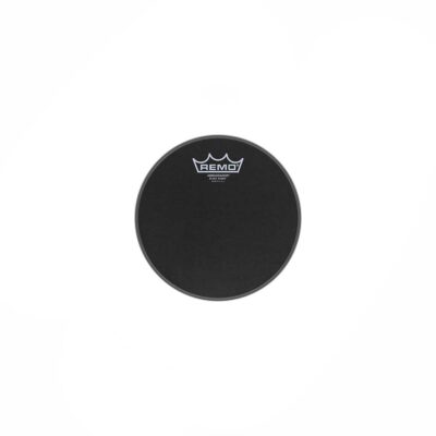 עור עליון/תחתון לטם-טם רמו -"REMO BA-0808-ES AMBASSADOR Black Suede 8