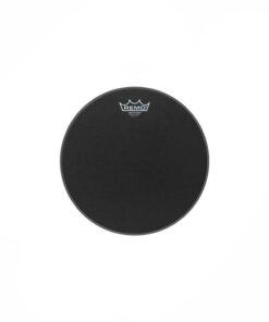 עור עליון/תחתון לטם-טם או לסנר רמו -"REMO BA-0812-ES AMBASSADOR Black Suede 12