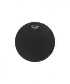 עור עליון/תחתון לטם-טם או לסנר רמו -"REMO BA-0813-ES AMBASSADOR Black Suede 13