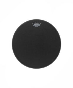 עור עליון/תחתון לטם-טם או לסנר רמו -"REMO BA-0815-ES AMBASSADOR Black Suede 15