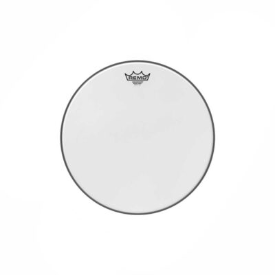 עור עליון/תחתון לטם-טם או לסנר רמו -"REMO BA-0815-WS AMBASSADOR White Suede 15