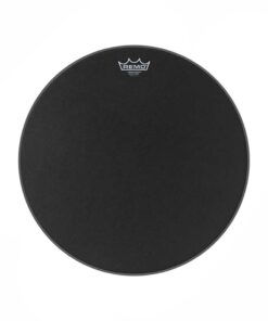 עור עליון/תחתון לטם-טם רמו -"REMO BA-0818-ES AMBASSADOR Black Suede 18