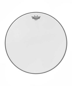 עור עליון/תחתון לטם-טם רמו -"REMO BA-0818-WS AMBASSADOR White Suede 18
