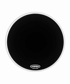 עור חיצוני לתוף בס אוונס -   Evans BD18RB-NP EQ3 Resonant 18" Smooth Black No Port