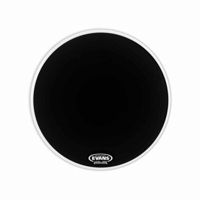 עור חיצוני לתוף בס אוונס - Evans BD18RB-NP EQ3 Resonant 18" Smooth Black No Port