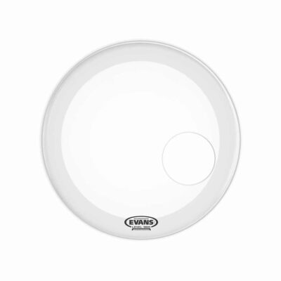עור חיצוני לתוף בס אוונס - Evans BD18RSW EQ3 Resonant 18" Smooth White