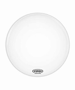 עור חיצוני לתוף בס אוונס -  Evans BD18RSW-NP EQ3 Resonant 18" No Port Smooth White