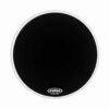עור חיצוני לתוף בס אוונס - "Evans BD20RA EQ1 Dry Resonant Smooth Black 20