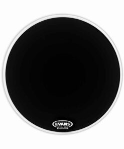עור חיצוני לתוף בס אוונס - "Evans BD20RA EQ1 Dry Resonant Smooth Black 20