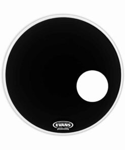 עור חיצוני לתוף בס אוונס - "Evans BD20RB EQ3 Resonant 20 Smooth Black