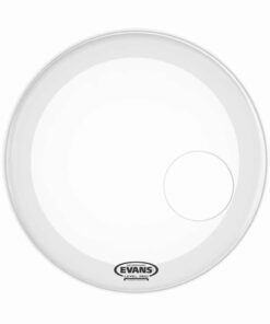 עור חיצוני לתוף בס אוונס - Evans BD20RGCW EQ3 Resonant 20" Coated White
