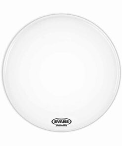 עור חיצוני לתוף בס אוונס -  Evans BD20RGCW-NP EQ3 Resonant 20" No Port Coated White