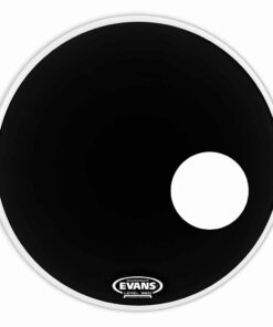 עור חיצוני לתוף בס אוונס - "Evans BD22RB EQ3 Resonant 22 Smooth Black